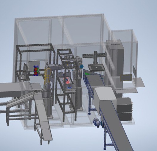 Quality Robocell configuration layout