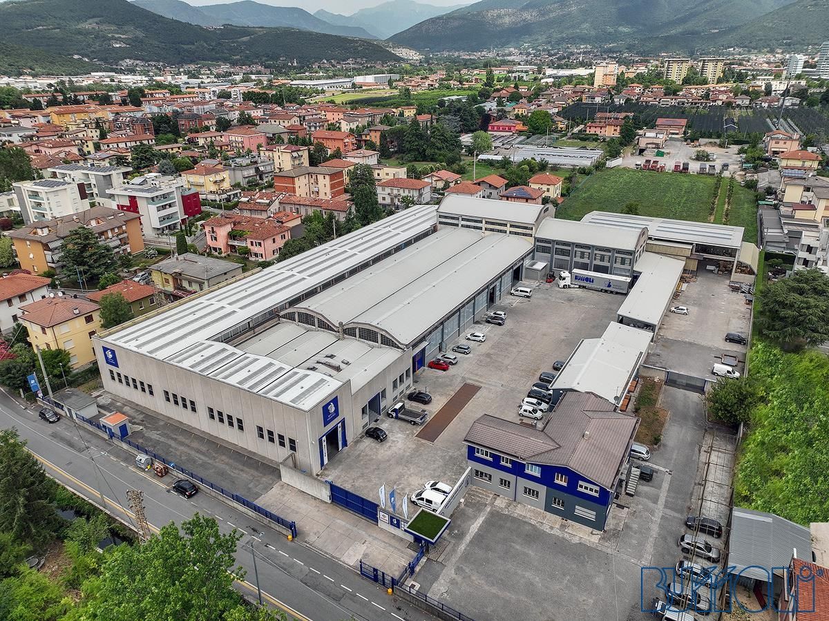 La sede di Via Ferrini, Brescia, vista dall'alto